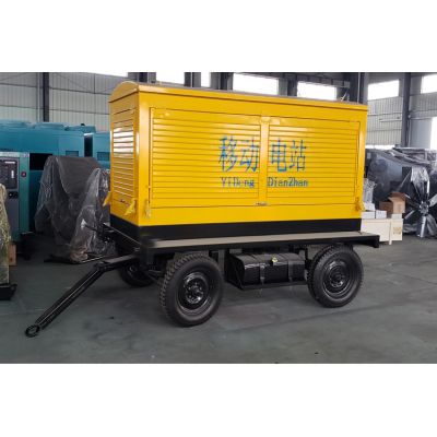 50KW移動拖車柴油發(fā)電機(jī)組