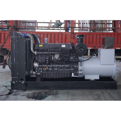 200kw上柴動力柴油發(fā)電機組-上柴股份6缸柴油機6DTAA8.9-G33柴油發(fā)電機組,缸徑/行程：114/144mm,柴油發(fā)電機組水冷發(fā)動機功率253KW,柴油發(fā)電機組配套馬拉松斯坦福發(fā)電機。廠價直銷歡迎選購：13773399855。